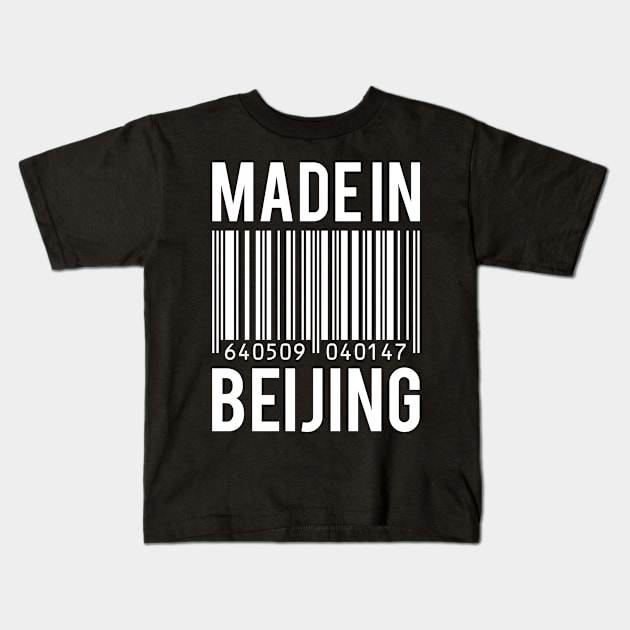 Made In Beijing Kids T-Shirt by winwinshirt